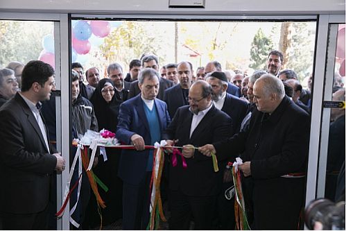 گشایش ساختمان جدید شیرخوارگاه شبیر با مشارکت بانک ملت
